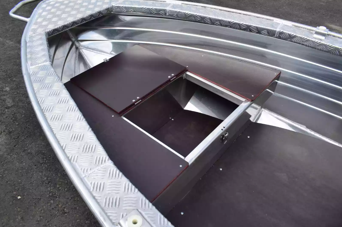 Алюминиевая лодка Wyatboat-390Р Увеличенный борт в Нефтекамске