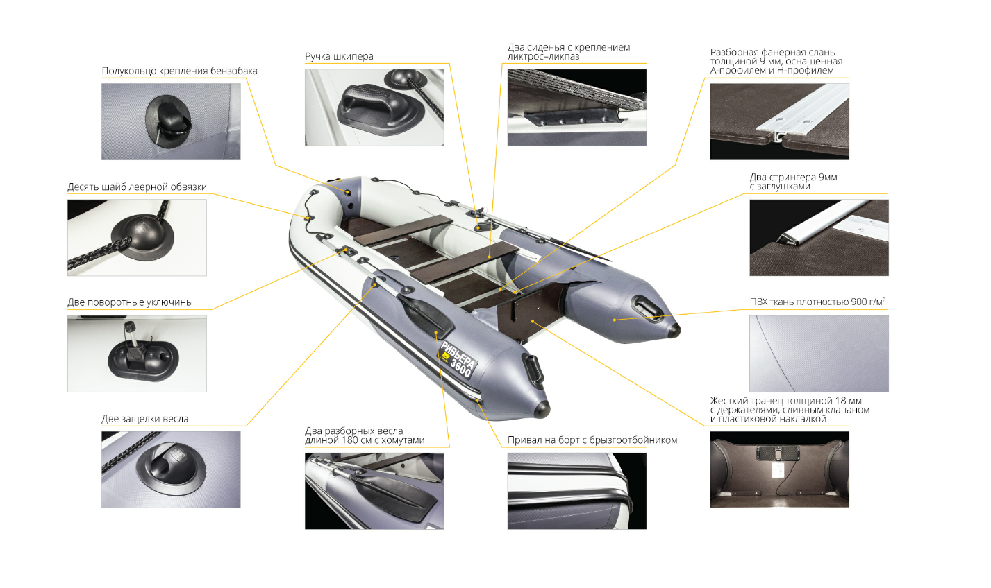 Лодка Ривьера Компакт 2900 СК в Нефтекамске