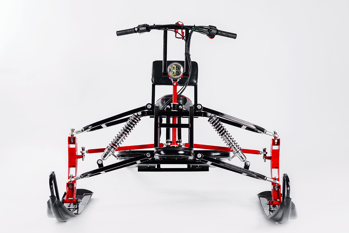 Лыжный модуль IKUDZO с подогревом ручек пластиковые лыжи в Нефтекамске