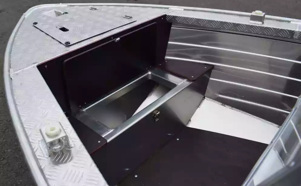 Алюминиевая лодка Wyatboat-390 DCM Увеличенный борт в Нефтекамске