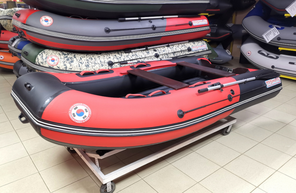 КОМПЛЕКТ Лодка MISHIMO PRO 350 + ЛОДОЧНЫЙ МОТОР MARLIN MP 9.9 (20) AMHS PRO в Нефтекамске