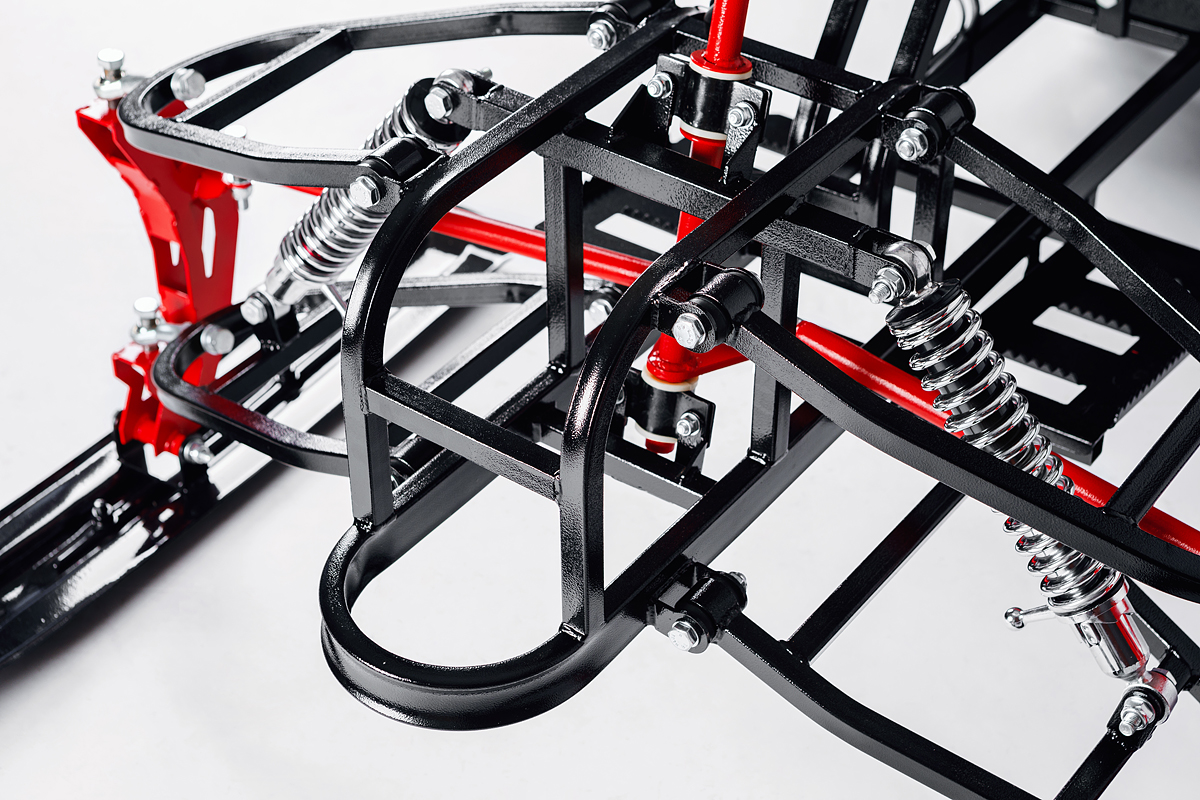 Лыжный модуль IKUDZO с подогревом ручек пластиковые лыжи в Нефтекамске