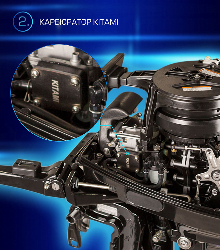 Лодочный мотор MARLIN PROLINE MP 9.9(20) AMHL FORCE в Нефтекамске