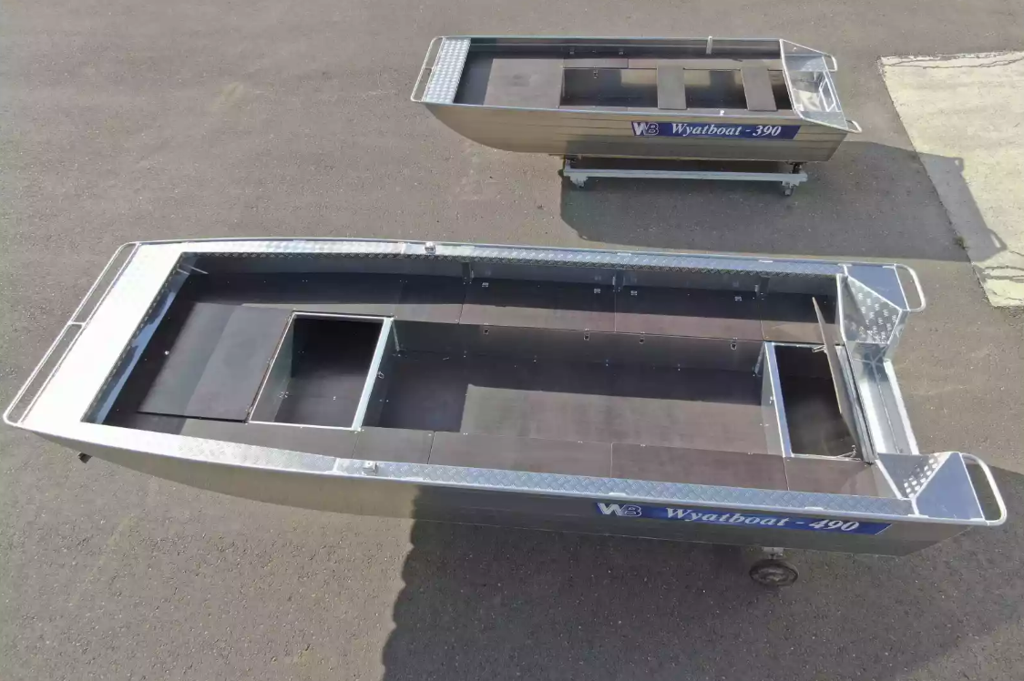 Алюминиевая лодка Wyatboat-490 Jonboat в Нефтекамске