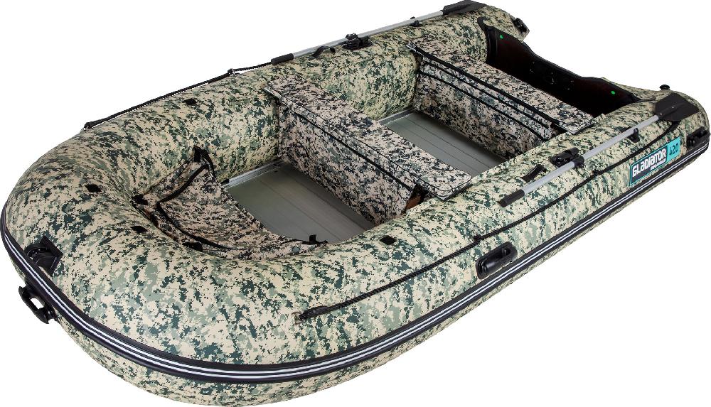 НАДУВНАЯ ЛОДКА GLADIATOR C420AL в Нефтекамске