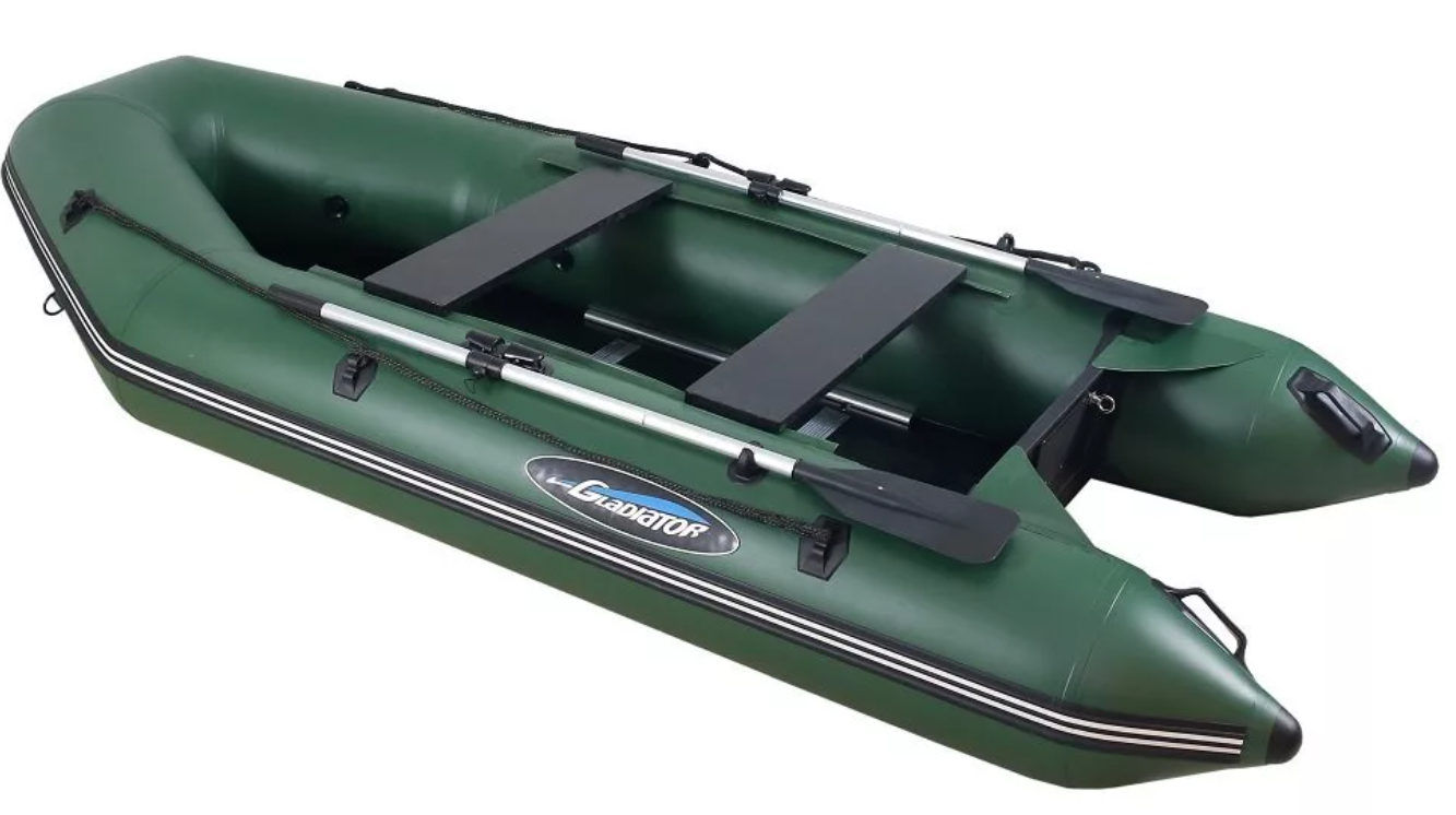 МОТОРНО-ГРЕБНАЯ ЛОДКА ПВХ GLADIATOR A 280 ТК С ФАНЕРНЫМ ДНОМ в Нефтекамске