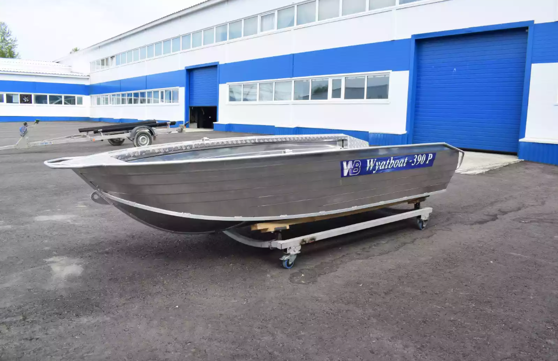 Алюминиевая лодка Wyatboat-390Р Увеличенный борт в Нефтекамске