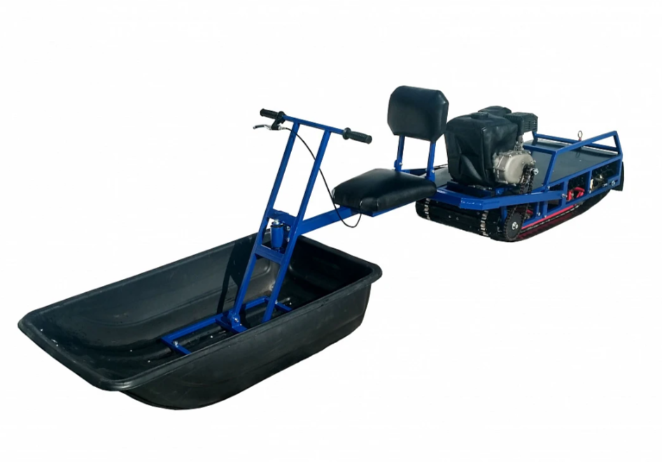 Мотобуксировщик толкач Альбатрос-XL8 с модулем. Без фары, склизы в Нефтекамске