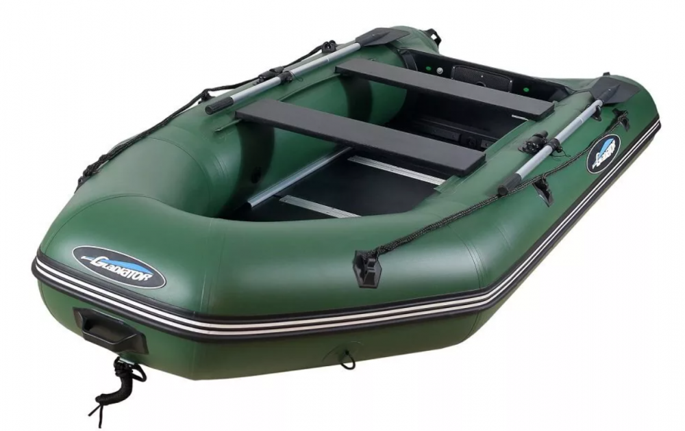 МОТОРНО-ГРЕБНАЯ ЛОДКА ПВХ GLADIATOR A 320 ТК С ФАНЕРНЫМ ПОЛОМ в Нефтекамске