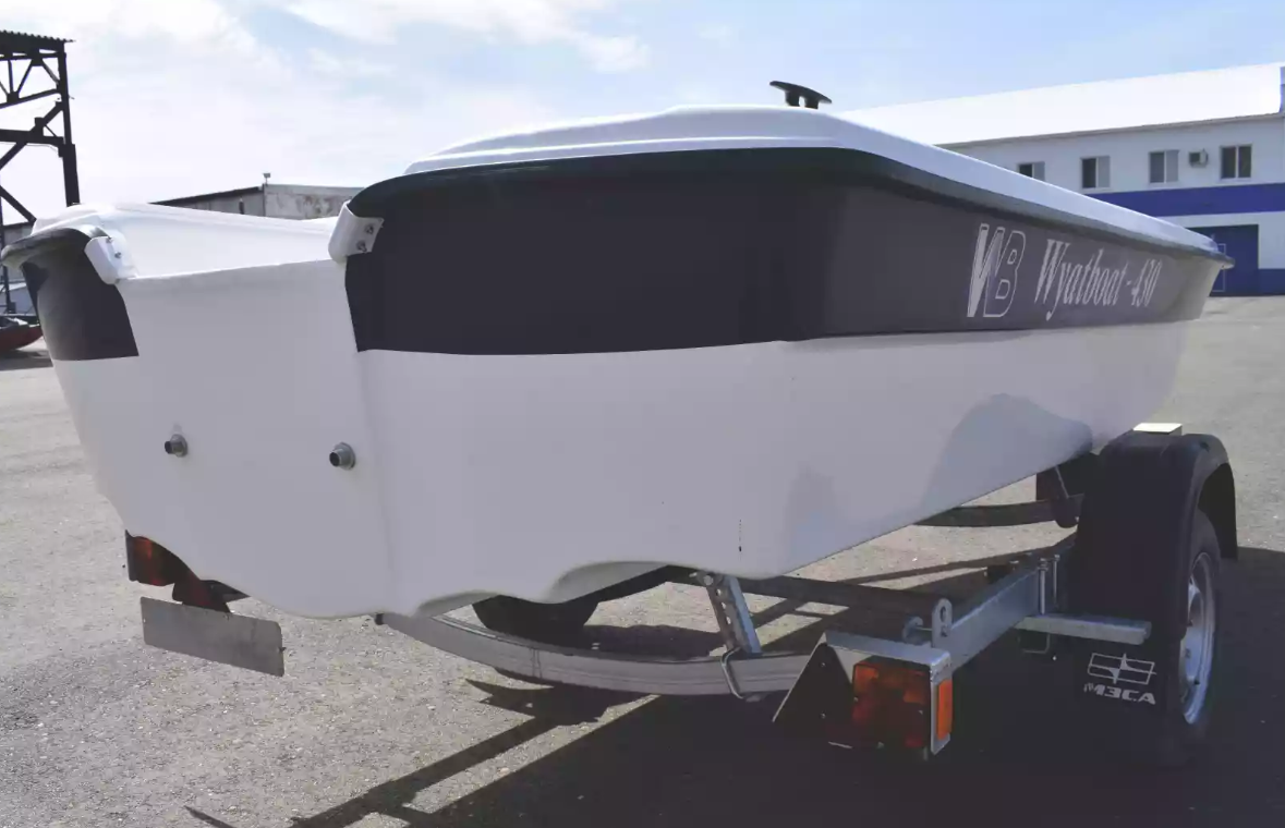 Стеклопластиковая лодка Wyatboat 430 тримаран в Нефтекамске