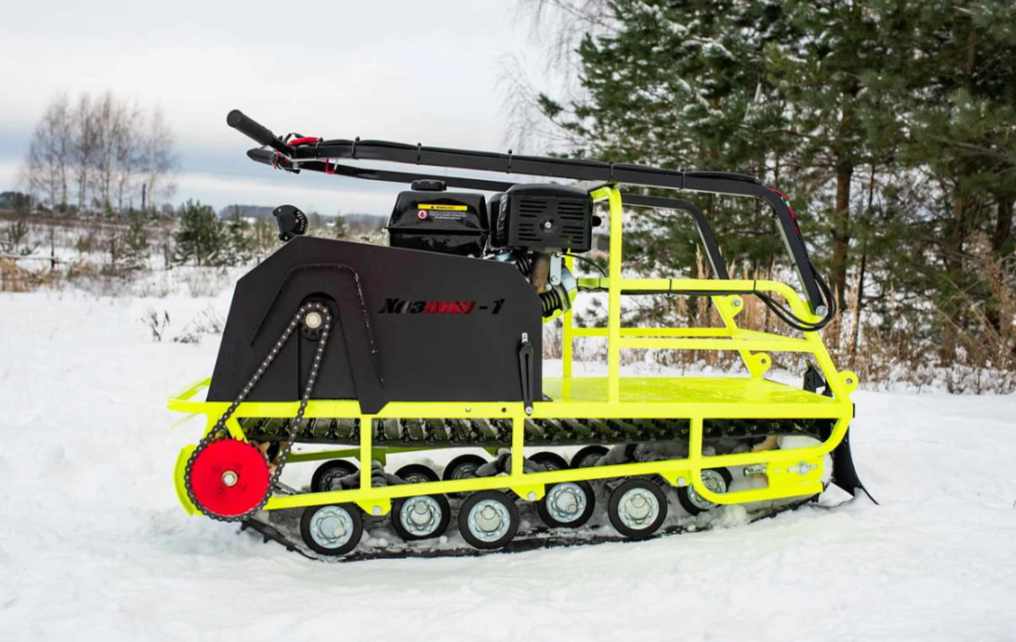 Мотобуксировщик Бурлак ХОЗЯИН-1 (капот металл) в Нефтекамске