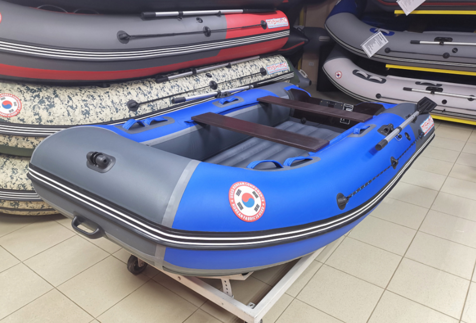 КОМПЛЕКТ Лодка MISHIMO PRO 350 + ЛОДОЧНЫЙ МОТОР MARLIN MP 9.9 (20) AMHS PRO в Нефтекамске