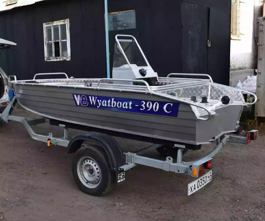 Алюминиевая лодка Wyatboat-390 C в Нефтекамске