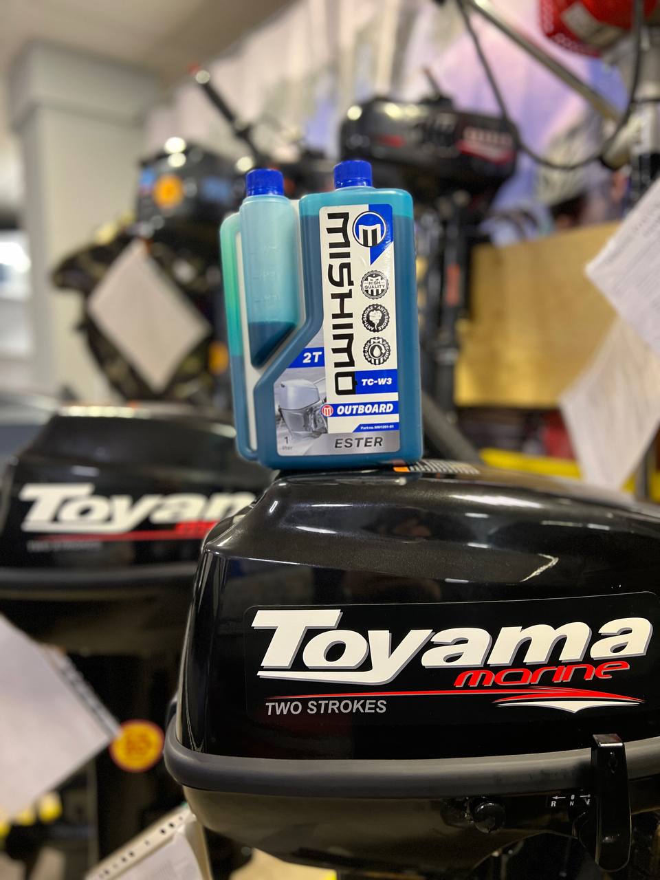 Масло MISHIMO 2T OUTBOARD (ESTER) полусинтетика 1 л в Нефтекамске