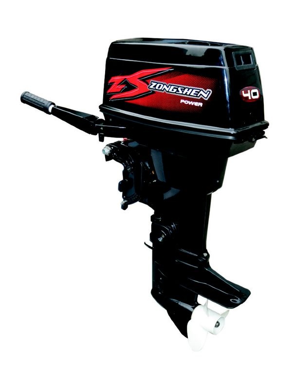 Лодочный мотор Zongshen T40 (+руль+пульт) в Нефтекамске