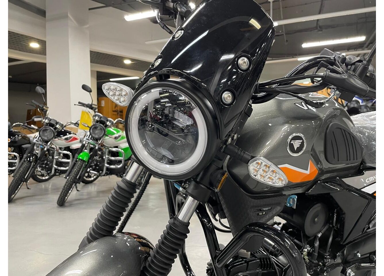 Мопед VMC NOVA 49сс (125сс) Led Full, дисковый тормоз, RKB RATO с баланс. валом, сигнализация в Нефтекамске