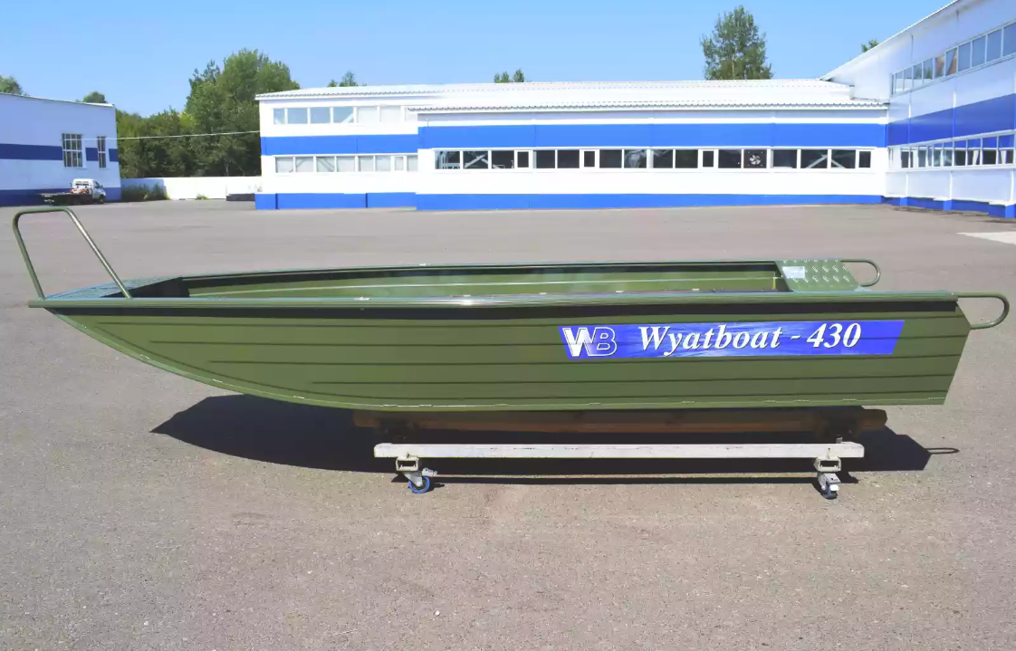 Алюминиевая лодка  Wyatboat-430 Master Fish в Нефтекамске