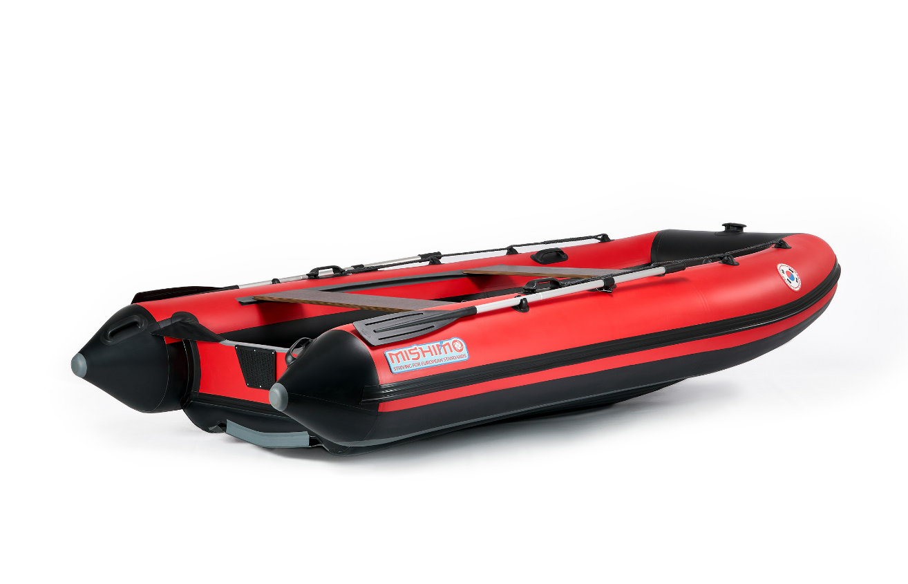 КОМПЛЕКТ ЛОДКА MISHIMO RAPID 380 PRO+ ЛОДОЧНЫЙ МОТОР MARLIN MP 9.9 (20) AMHS PROLINE FORCE в Нефтекамске