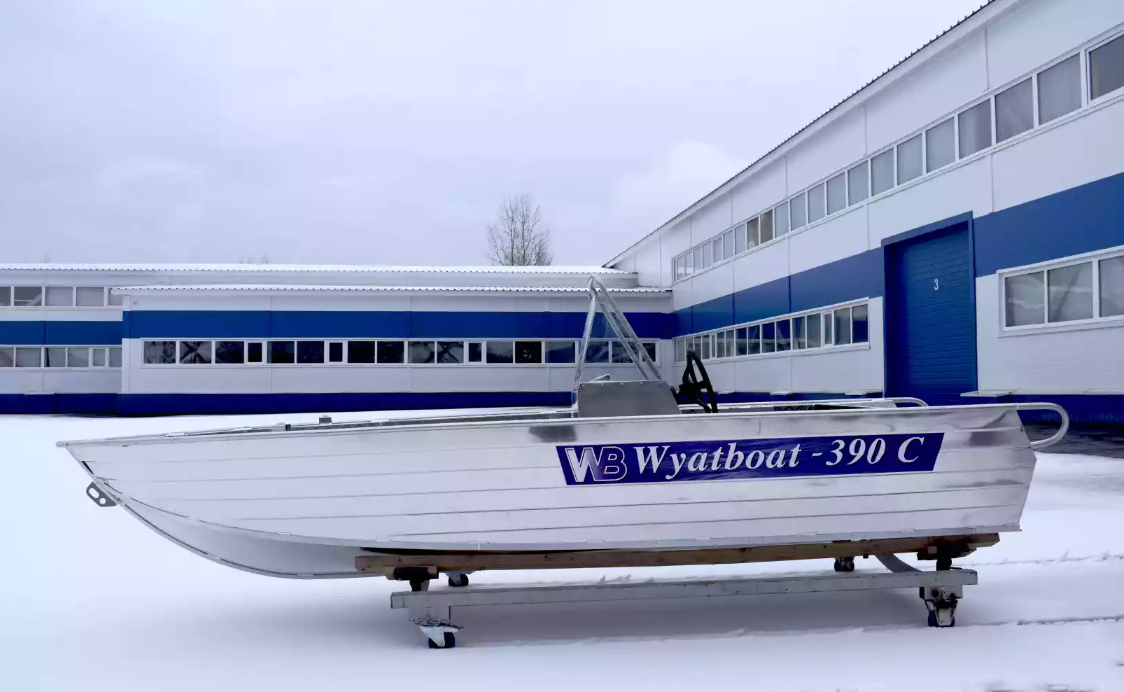 Алюминиевая лодка Wyatboat-390 C в Нефтекамске
