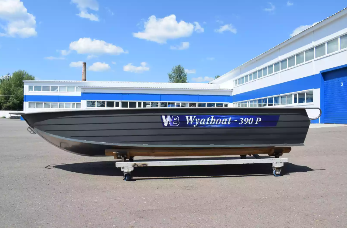 Алюминиевая лодка Wyatboat-390Р Fish в Нефтекамске