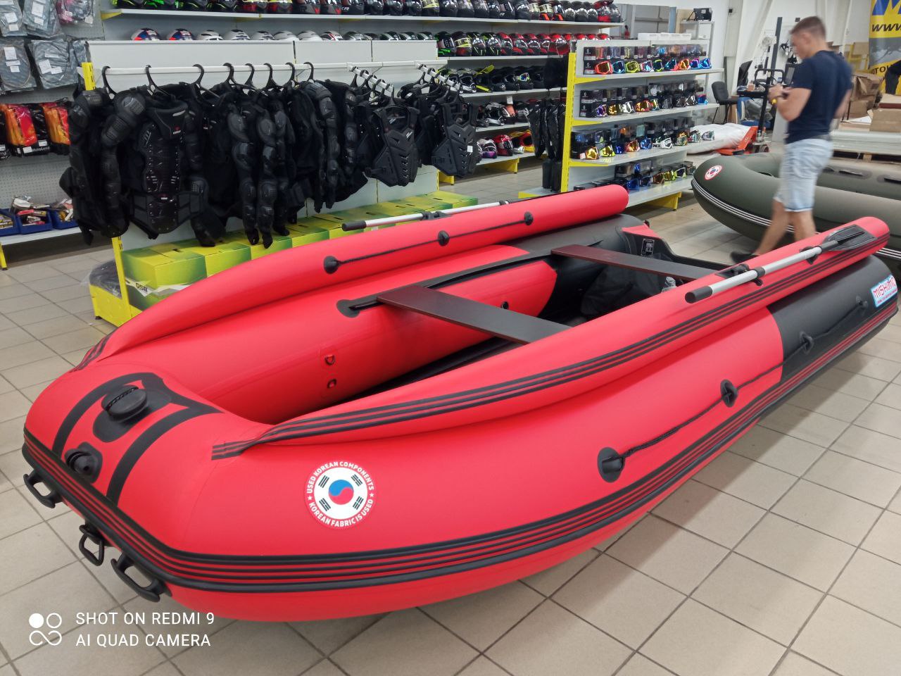 Лодка MISHIMO RIVER FJET PRO 430  под водомет в Нефтекамске