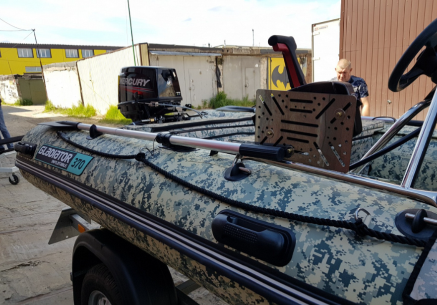 НАДУВНАЯ ЛОДКА GLADIATOR C370AL в Нефтекамске