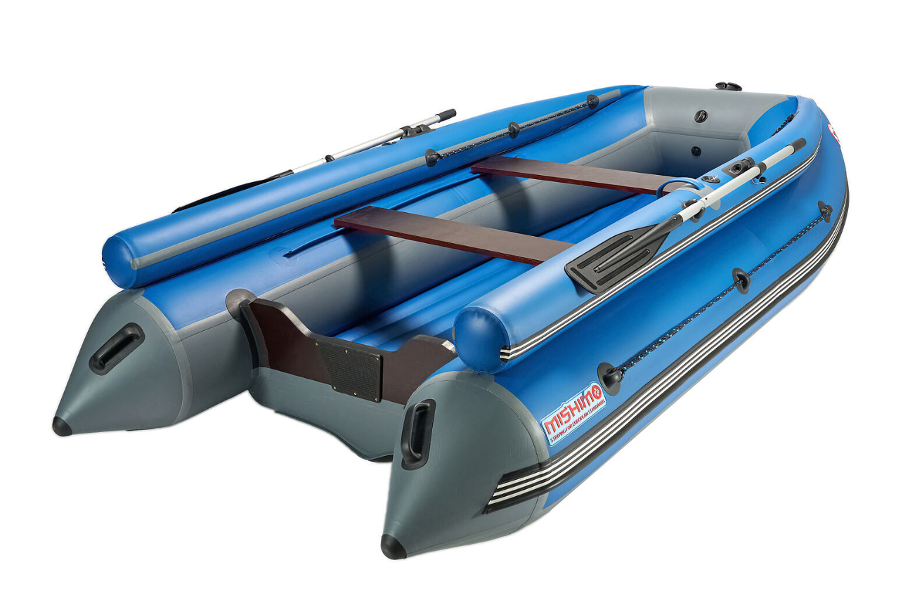 КОМПЛЕКТ ЛОДКА MISHIMO FAMILY LITE 370 + МОТОР MARLIN MP 9.9 AMHS PROLINE FORCE в Нефтекамске