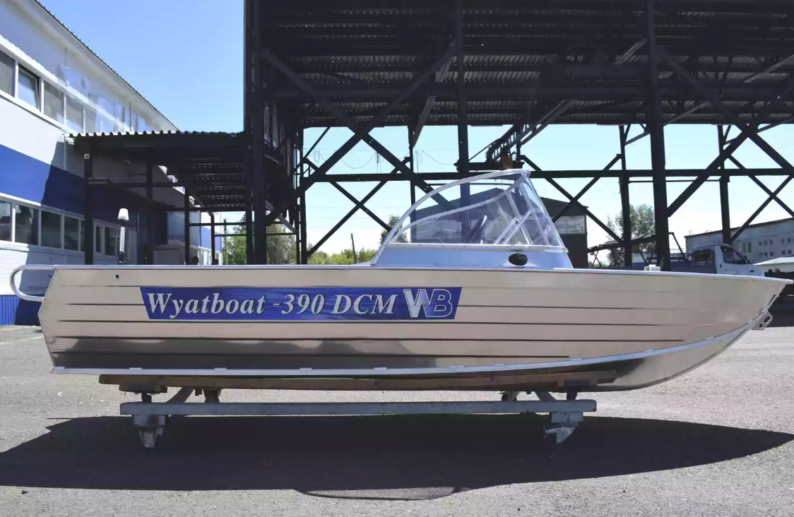 Алюминиевая лодка Wyatboat-390 DCM в Нефтекамске