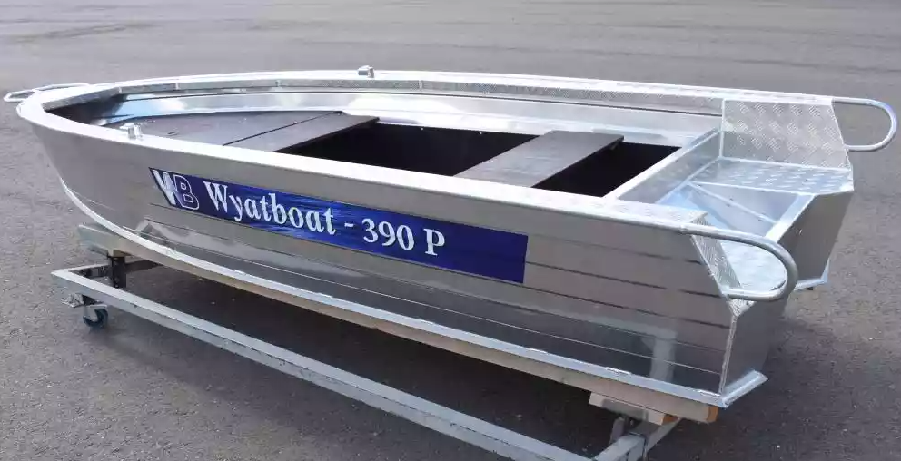 Алюминиевая лодка Wyatboat-390Р Fish в Нефтекамске