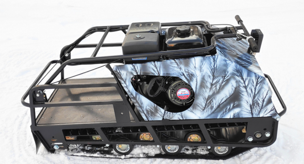 Мотобуксировщик Irondog (Железная собака) M500 20  Камуфляж Охотник в Нефтекамске