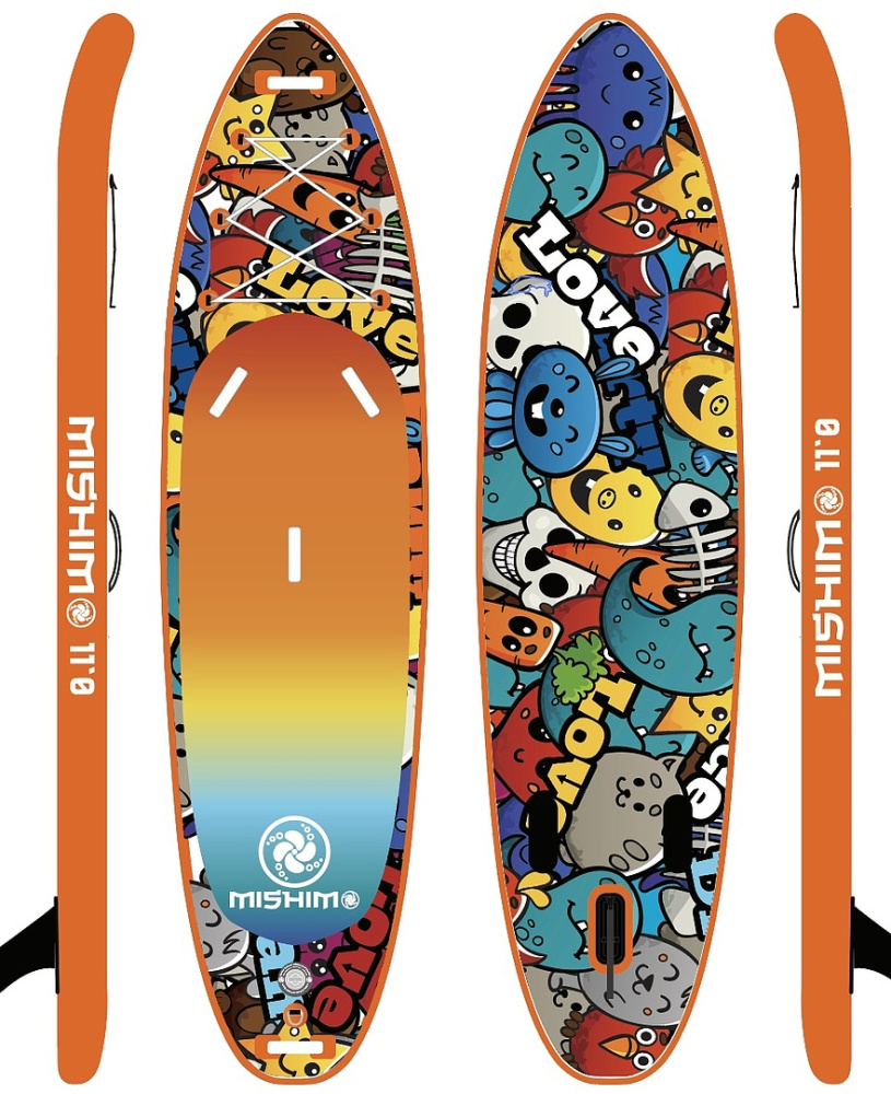 SUP (САП) Доска MISHIMO CRAZY-LINE 10.6’ (325см) в Нефтекамске