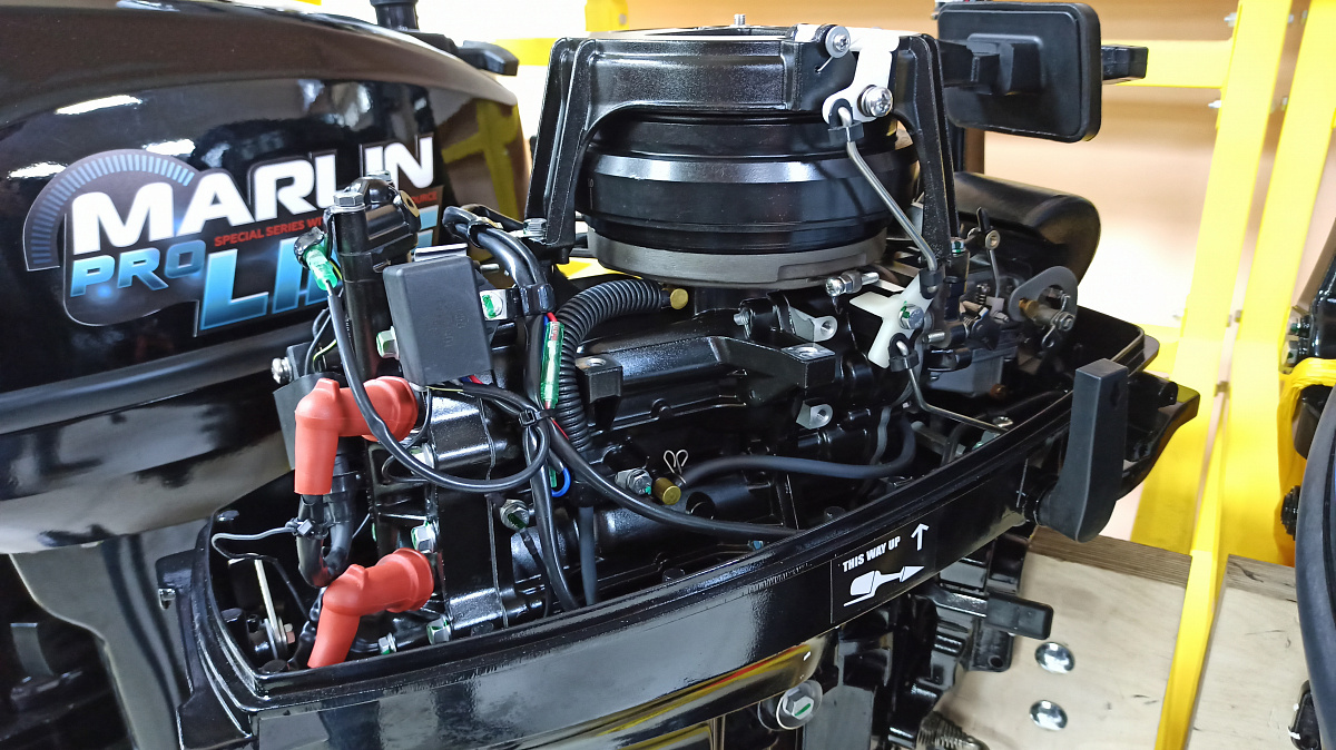 КОМПЛЕКТ Лодка MISHIMO PRO 350 + ЛОДОЧНЫЙ МОТОР MARLIN MP 9.9 (20) AMHS PRO в Нефтекамске