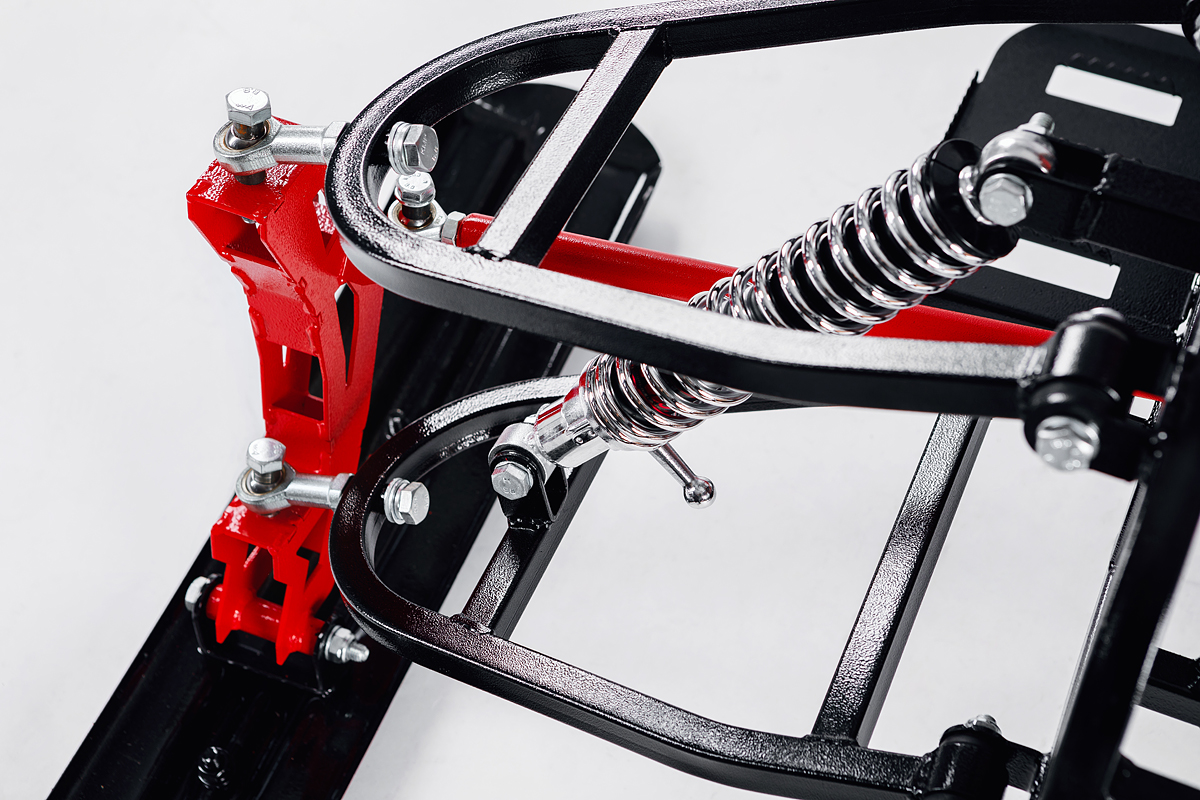 Лыжный модуль IKUDZO с подогревом ручек пластиковые лыжи в Нефтекамске