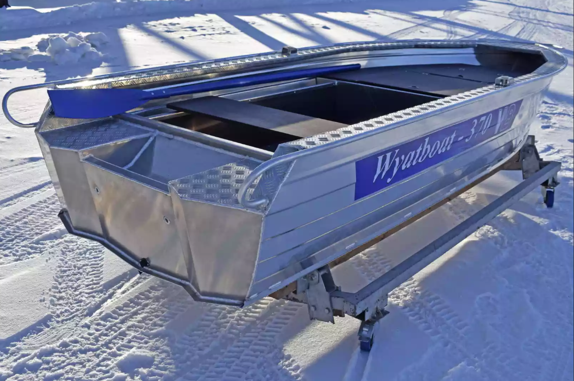 Алюминиевая лодка Wyatboat-370 Р FISH в Нефтекамске
