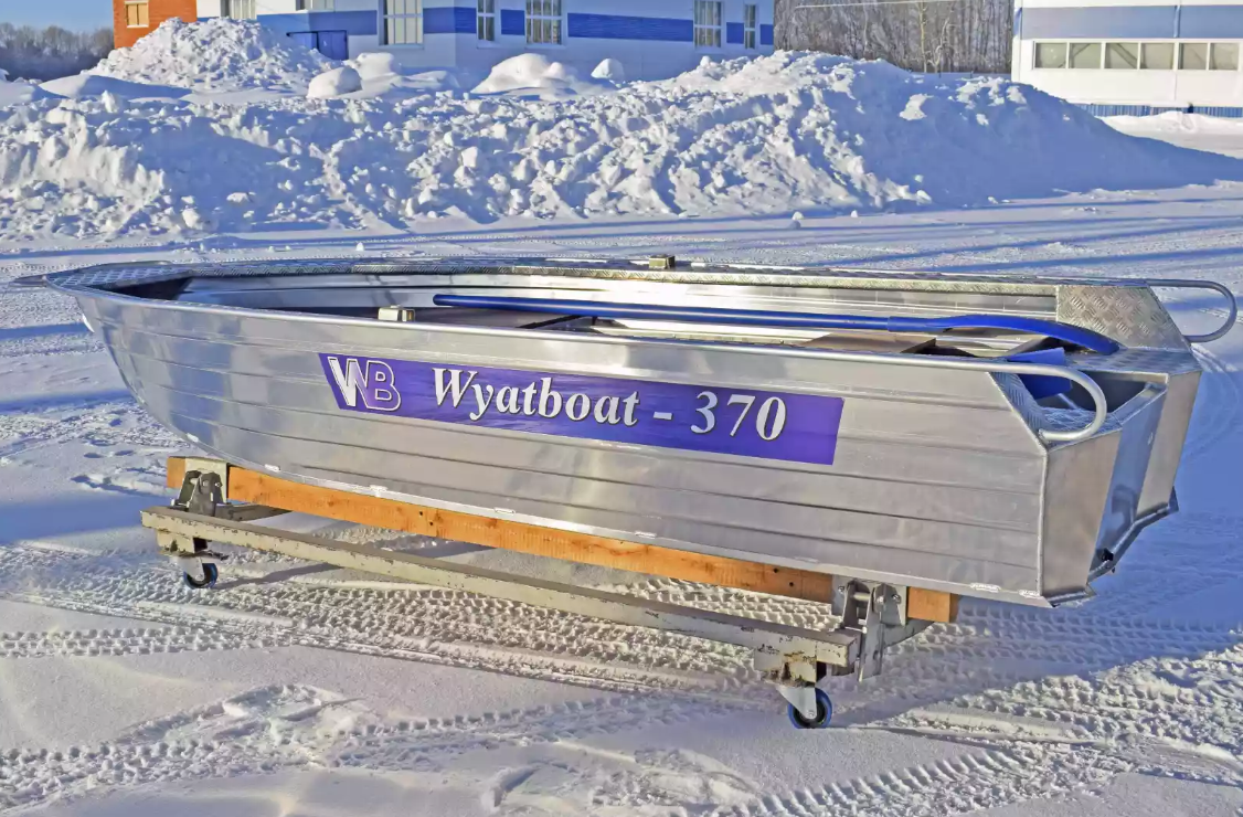 Алюминиевая лодка Wyatboat-370 Р FISH в Нефтекамске