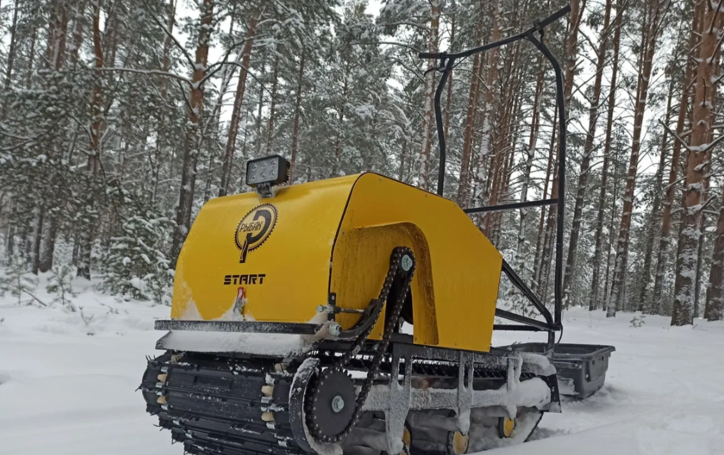 Мотобуксировщик РЫБАК СТАРТ Lifan 15 л.с. (металлический капот) в Нефтекамске