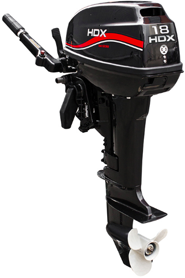 Лодочный мотор 2-х тактный HDX R series TE 18 BMS в Нефтекамске