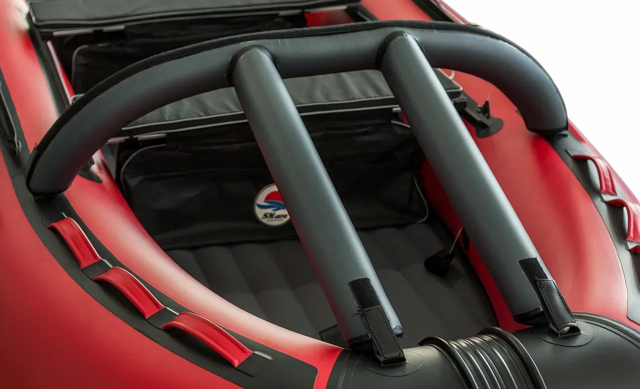 КОМПЛЕКТ НОСОВОГО ТЕНТА К ЛОДКЕ SMARINE AIR MAX 380 ЧЕРНЫЙ в Нефтекамске