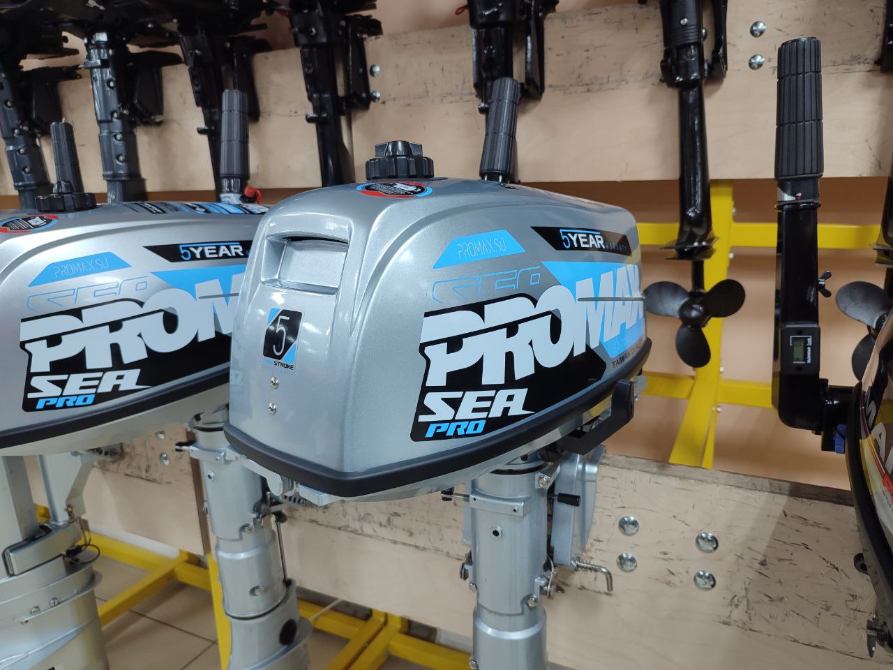 Лодочный мотор PROMAX SP5FHS (внешний бак 12 л) в Нефтекамске