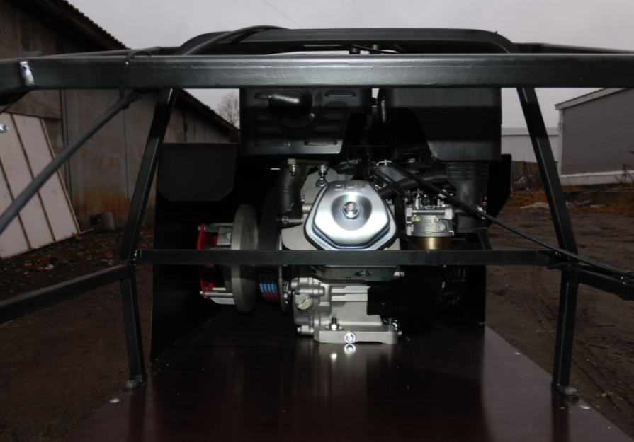 Мотобуксировщик AhtaR Зима 9 л/с с вариатором в Нефтекамске