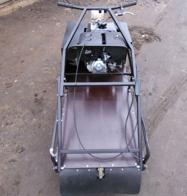 Мотобуксировщик AhtaR Зима 9 л/с с вариатором в Нефтекамске