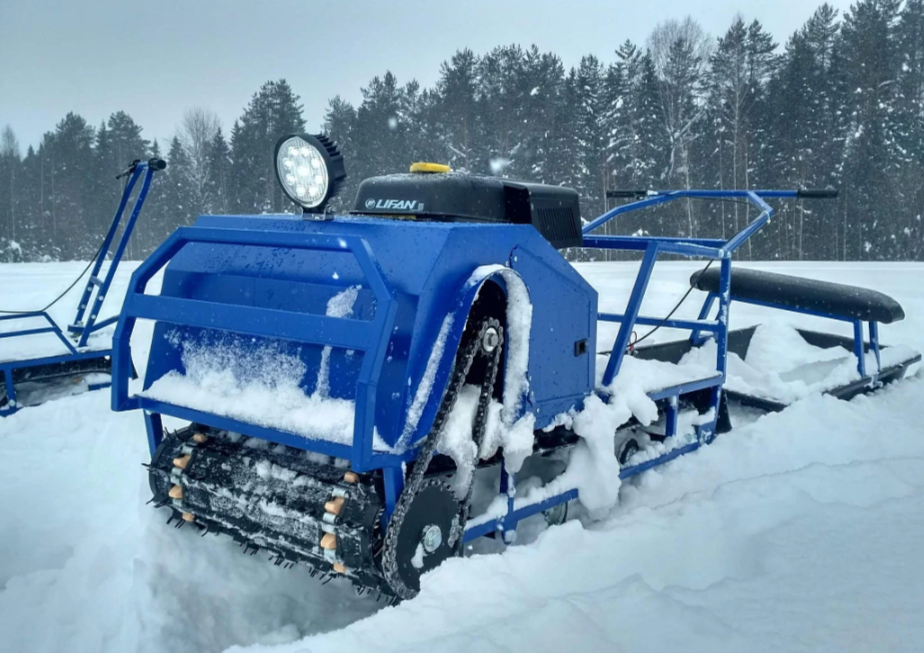 Мотобуксировщик Альбатрос-XLV 9 мини, тележки, 1250 мм в Нефтекамске