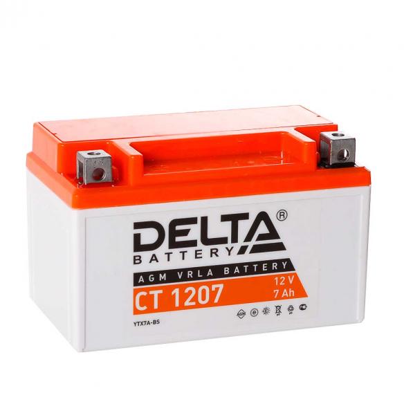 Аккумулятор Delta CT 1207 (12V / 7Ah) в Нефтекамске