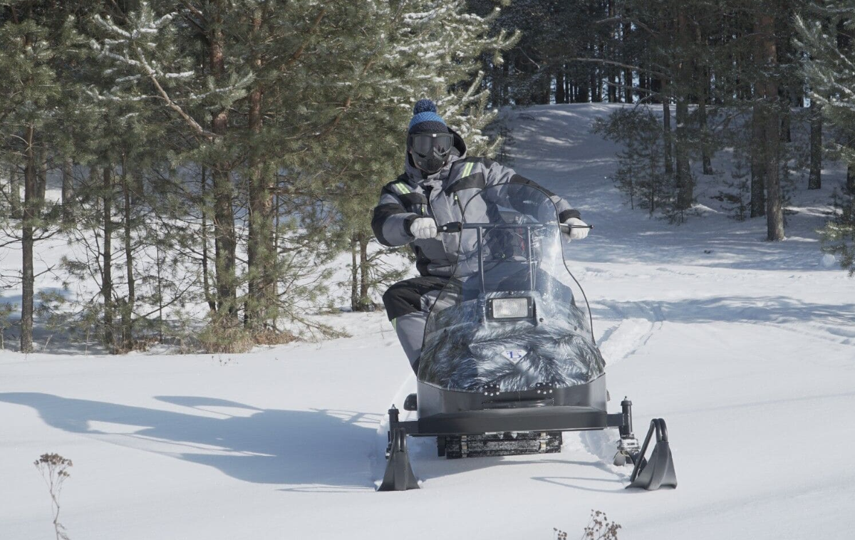Миниснегоход Бурлак-М Егерь Стандарт 20 л.с. эл.запуск в Нефтекамске