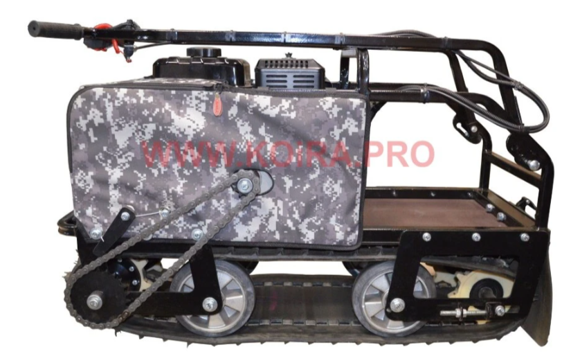 Мини мотобуксировщик КОЙРА "Вжик" (107 см) 7 л/с с ручным стартером в Нефтекамске