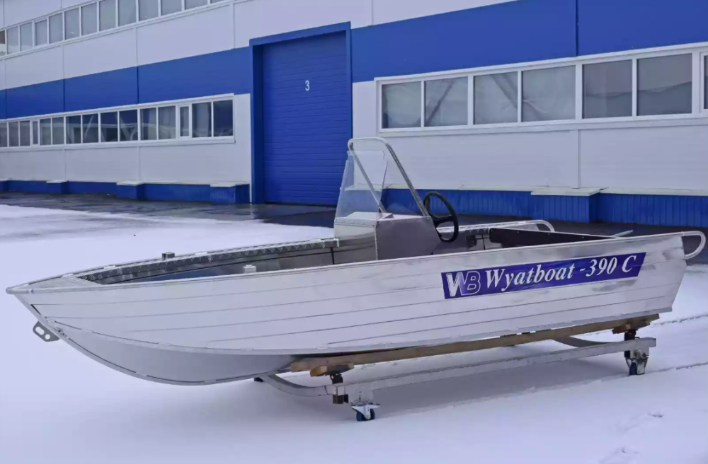 Алюминиевая лодка Wyatboat-390 C в Нефтекамске