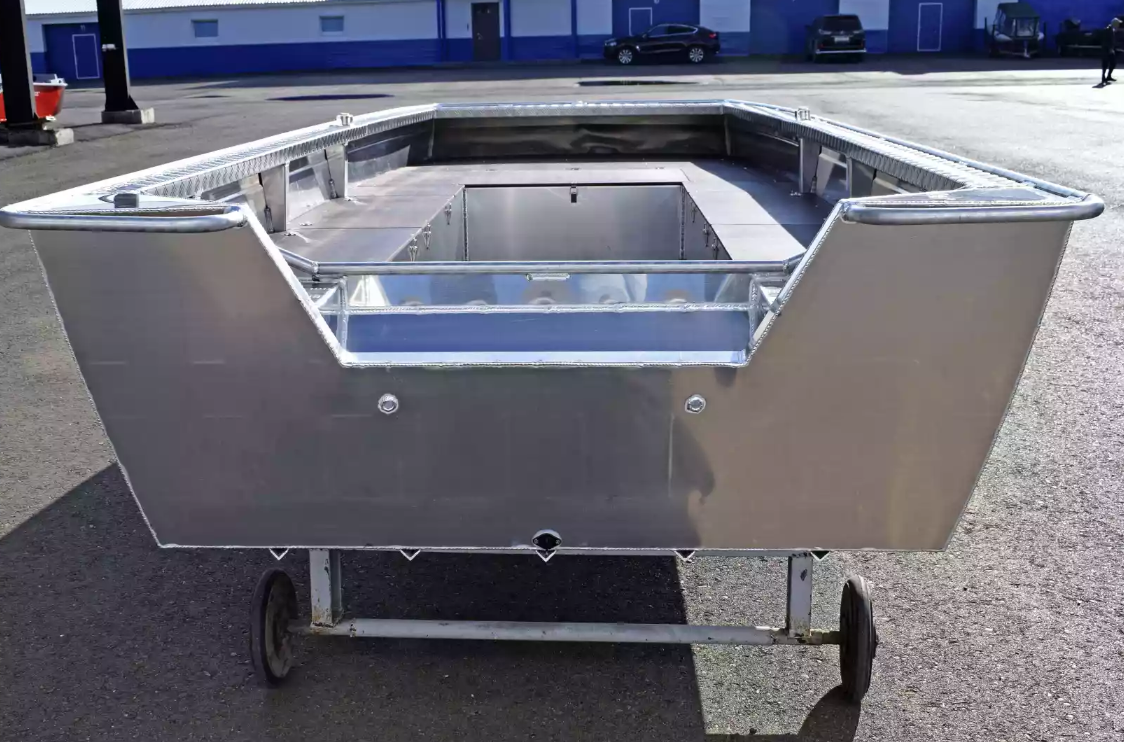 Алюминиевая лодка Wyatboat-490 Jonboat в Нефтекамске