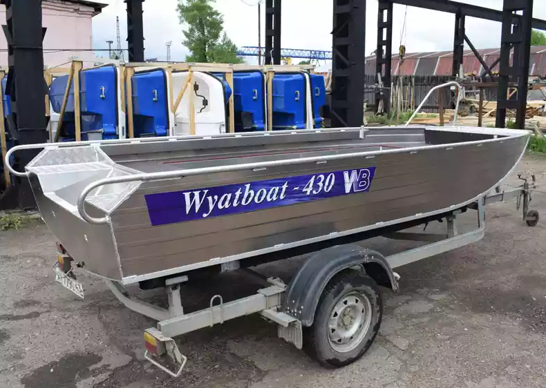 Алюминиевая лодка  Wyatboat-430 Master в Нефтекамске