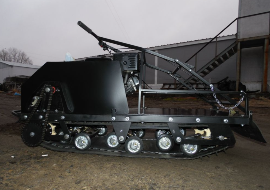 Мотобуксировщик AhtaR Зима 9 л/с с вариатором в Нефтекамске