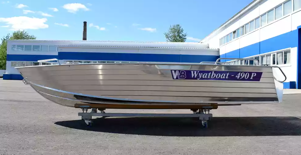Алюминиевая лодка Wyatboat-490 P в Нефтекамске